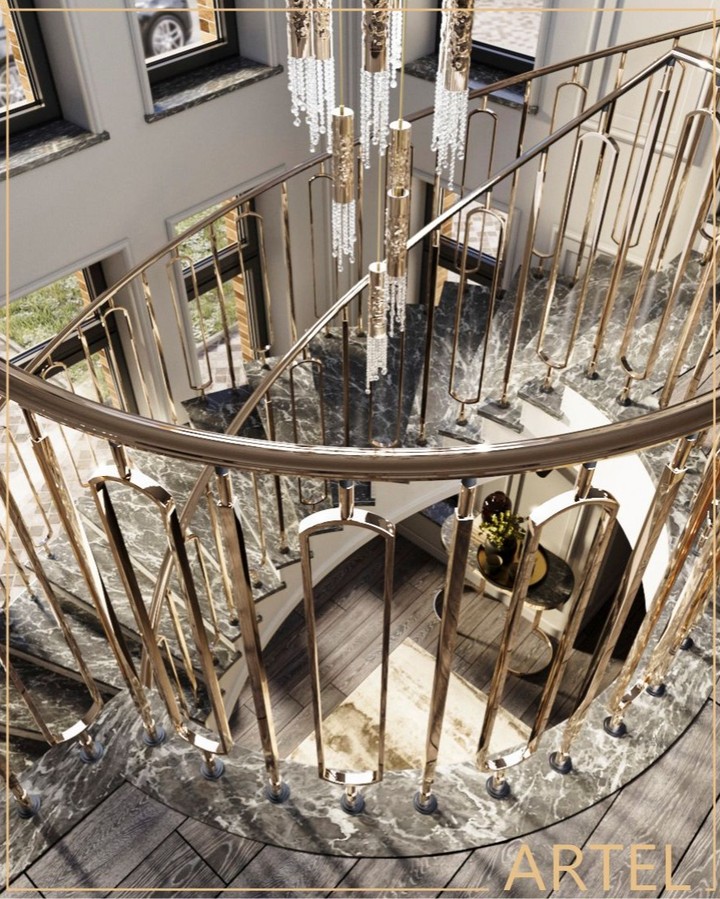 Manufacturing stair railings