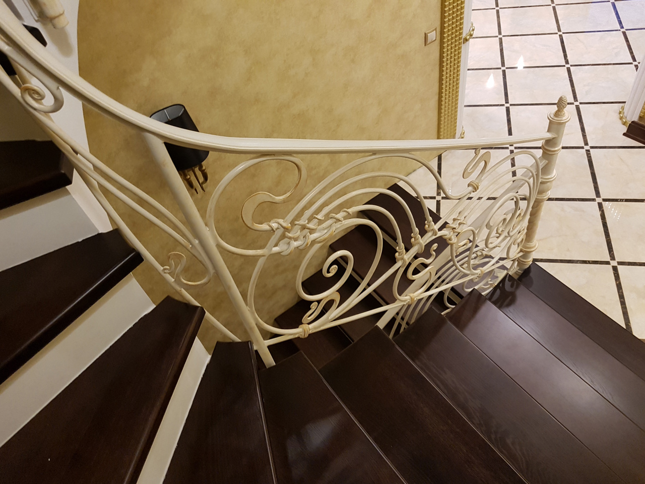 Beautiful wrought iron railing