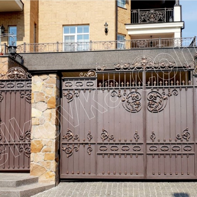 Forged entrance gates