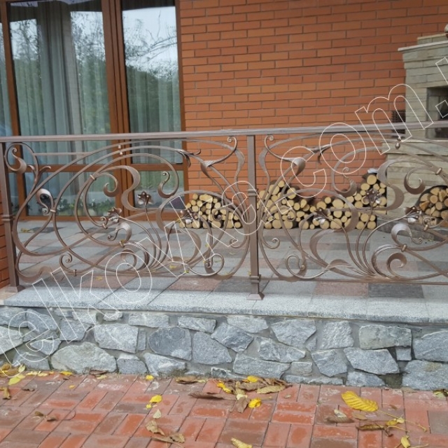 Forged railings
