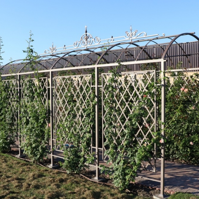 Forged pergola